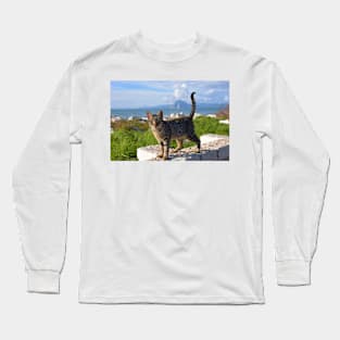 Greek Cat Long Sleeve T-Shirt